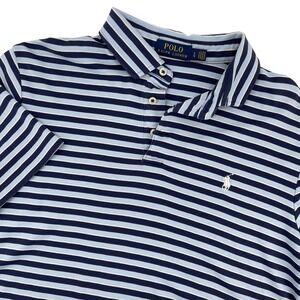 Polo Ralph Lauren Men's Classic Fit Striped Short Sleeve Polo Shirt Size L